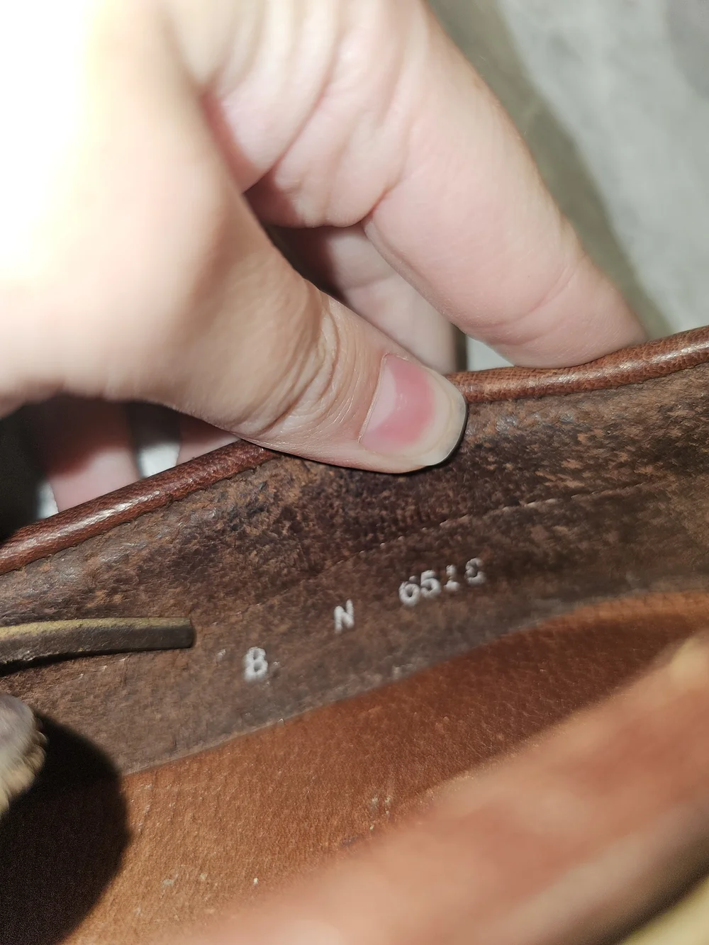 L.L. Bean Men's Dark Brown Leather Boat Shoes  - S48
